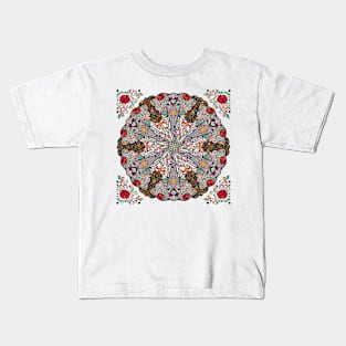 Mandala Elephants Kids T-Shirt